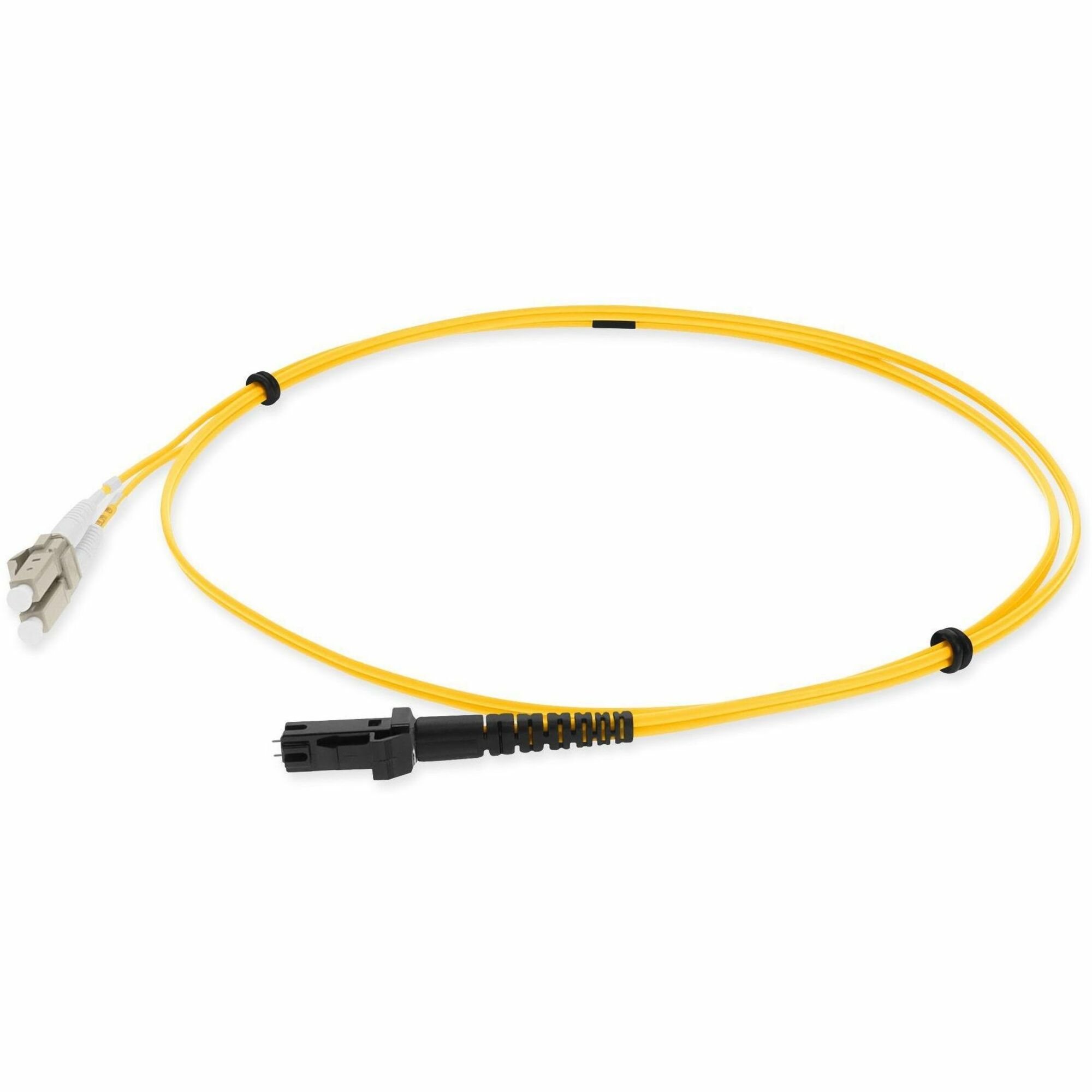 AddOn 3m LC to MT-RJ Yellow OM1 Duplex OFNR (Riser-Rated) MMF Fiber Patch Cable