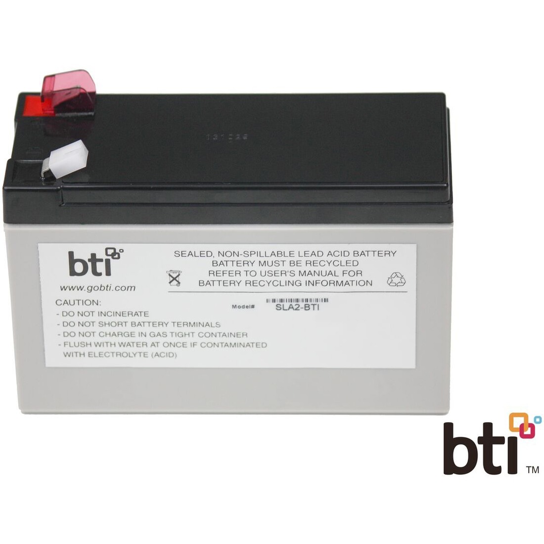 BTI RBC2-SLA2-BTI SEALED LEAD ACID BATTERY FOR APC - 2yr Warranty - BE400-LM, BE500-IN, BE500R, BE500R-AS, BE500R-CN, BE500TW, BE500U, BE500U-CN, BE500Y-IN, BE525-AS