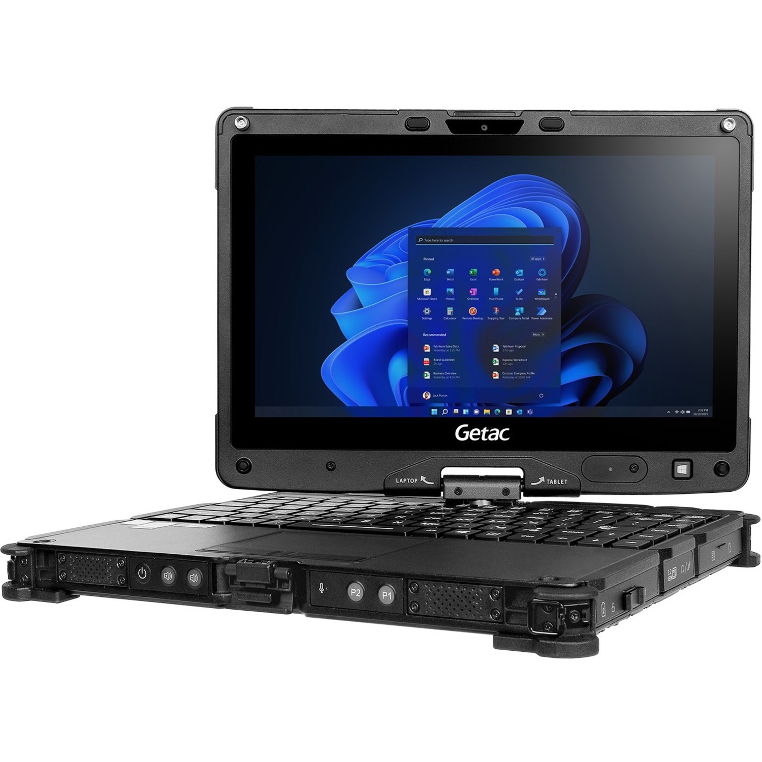 Getac V110 V110 G7 11.6" Convertible 2 in 1 Notebook - Intel Core i7 12th Gen i7-1255U