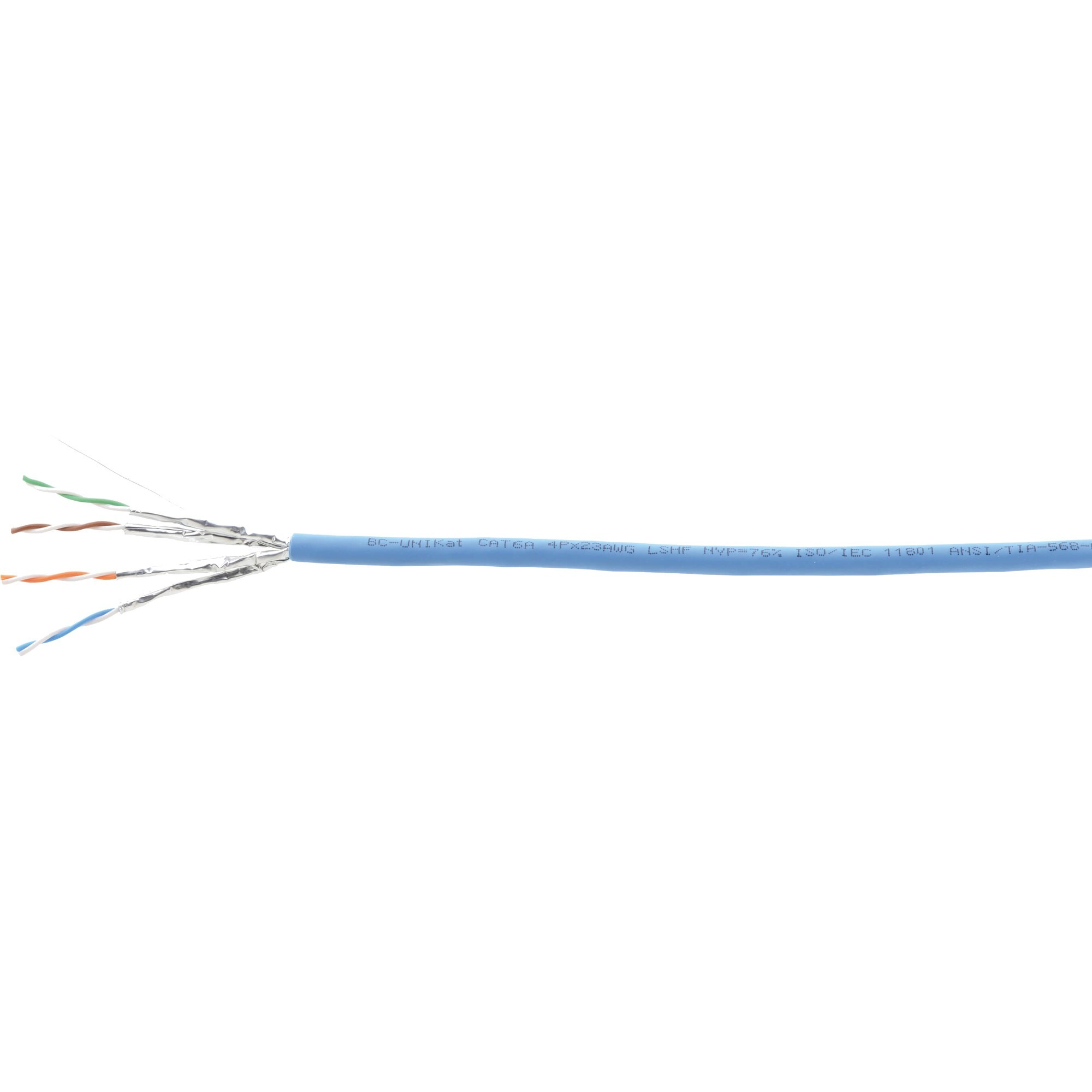 Kramer CAT6A U/FTP Video & LAN Bulk Cable - Low Smoke & Halogen Free
