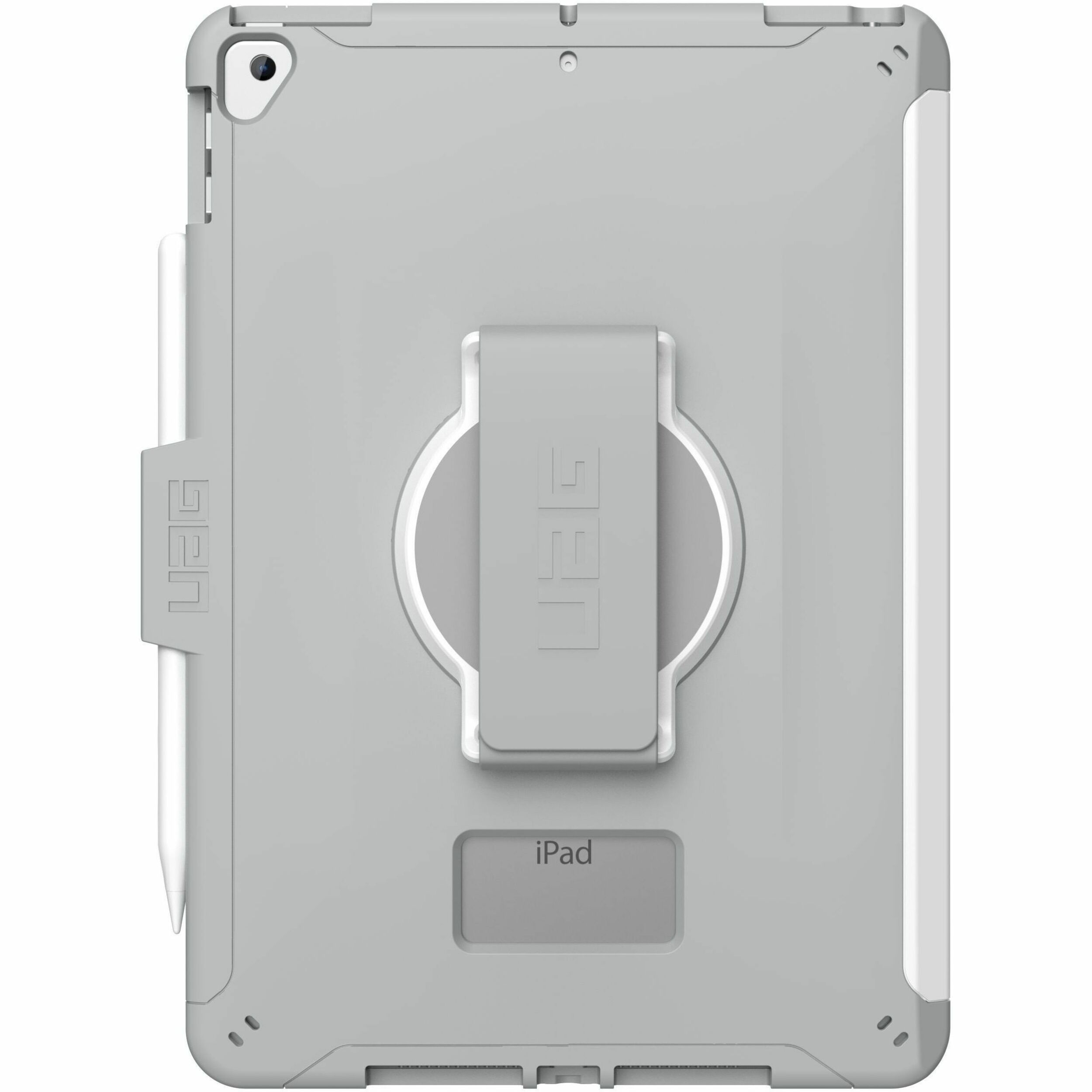 Urban Armor Gear Scout Healthcare Carrying Case for 10.2" Apple iPad (9th Generation), iPad (7th Generation), iPad (8th Generation) Tablet - White, Gray