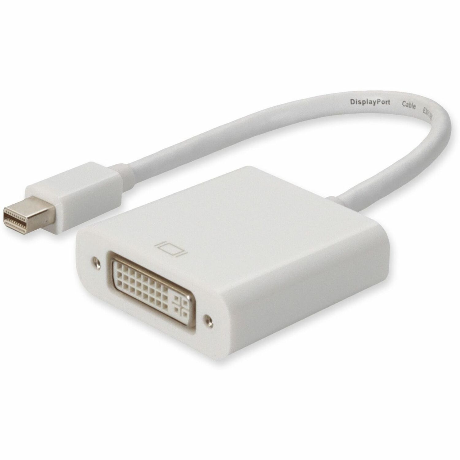 AddOn 5-Pack of Mini-DisplayPort 1.1 Male to DVI-I (29 pin) Female White Active Adapters For Resolution Up to 1920x1200 (WUXGA)