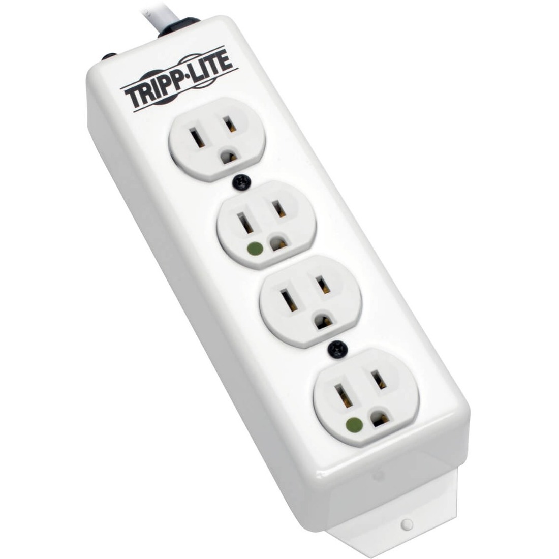 Tripp Lite by Eaton Safe-IT Medical-Grade Power Strip UL 1363 4 Hospital-Grade Outlets Antimicrobial 15 ft. (4.57 m) Cord