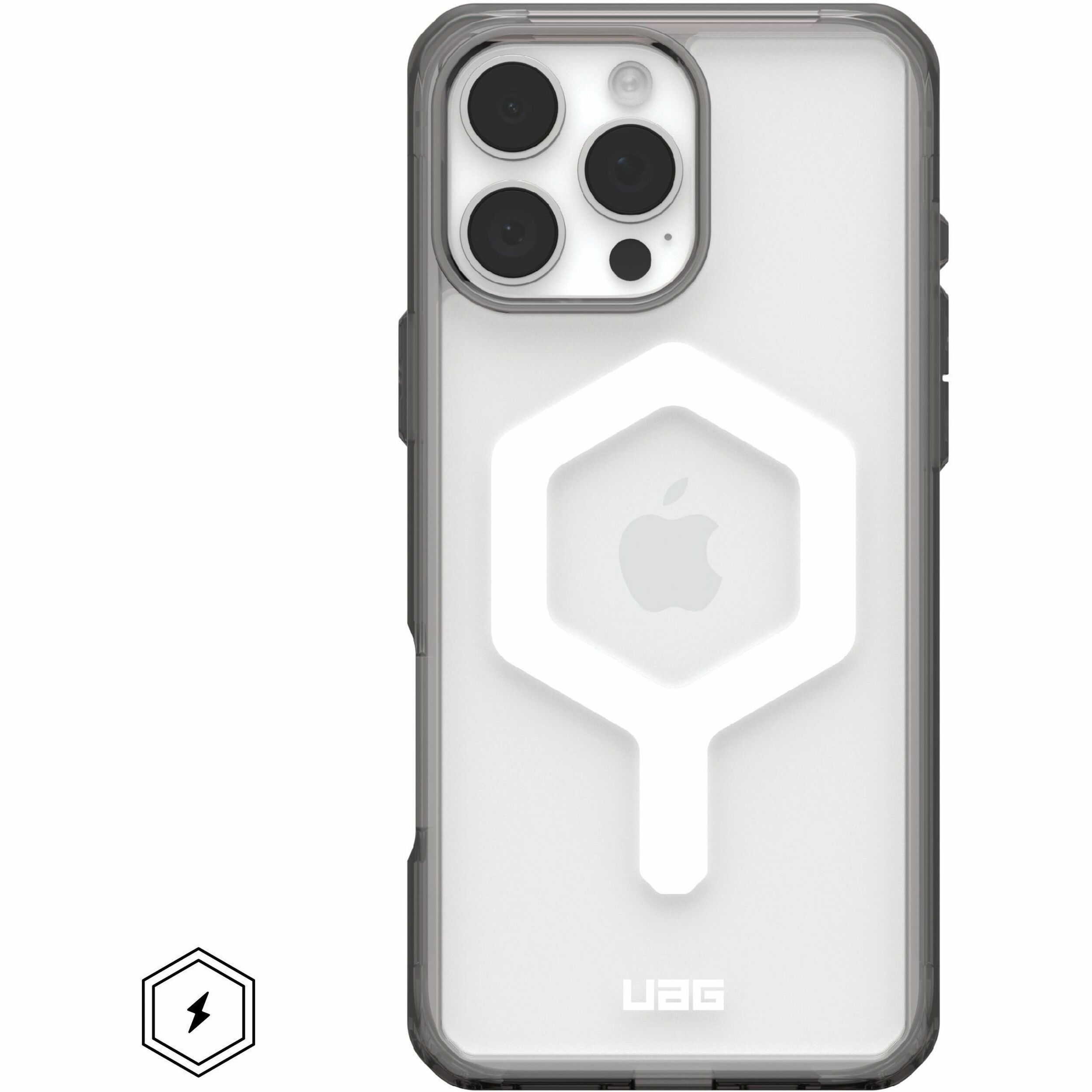 Urban Armor Gear Plyo iPhone 16 Pro Max Case - Ash/White