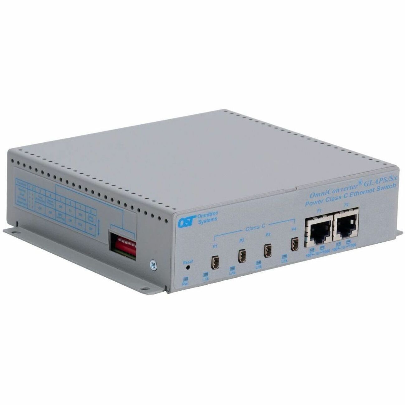 Omnitron Systems OmniConverter GLAPS/Sx Unmanaged Single Pair APS Switch