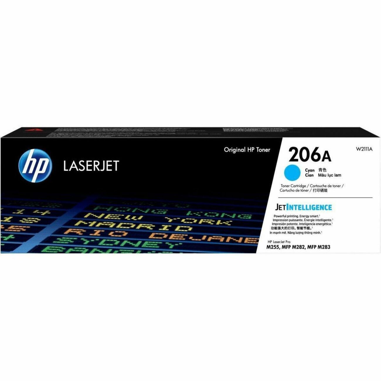 HP 206A Original Laser Toner Cartridge - Cyan - 1 Each