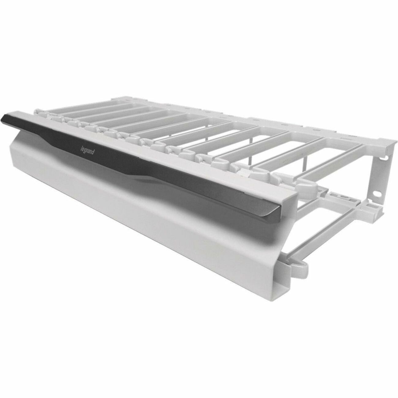 Ortronics Mighty Mo 20 Horizontal Cable Management Panel, 2RU - White