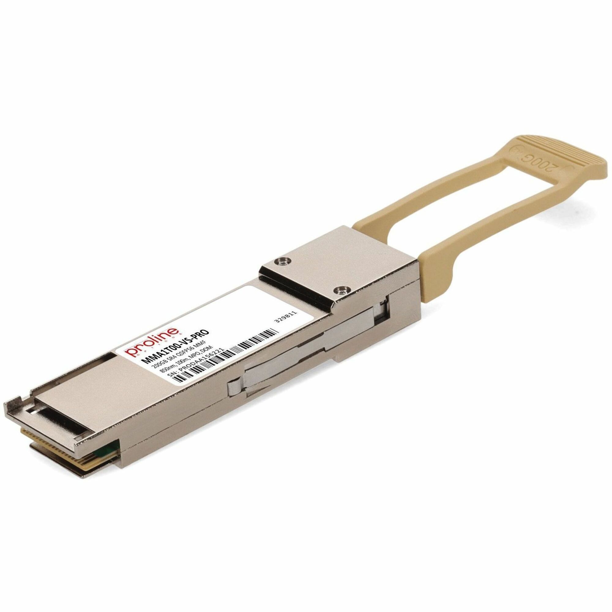 Proline Mellanox&reg; MMA1T00-VS Compatible 200GBase-SR4 QSFP56 Transceiver (MMF, 850nm, 100m, MPO, DOM)