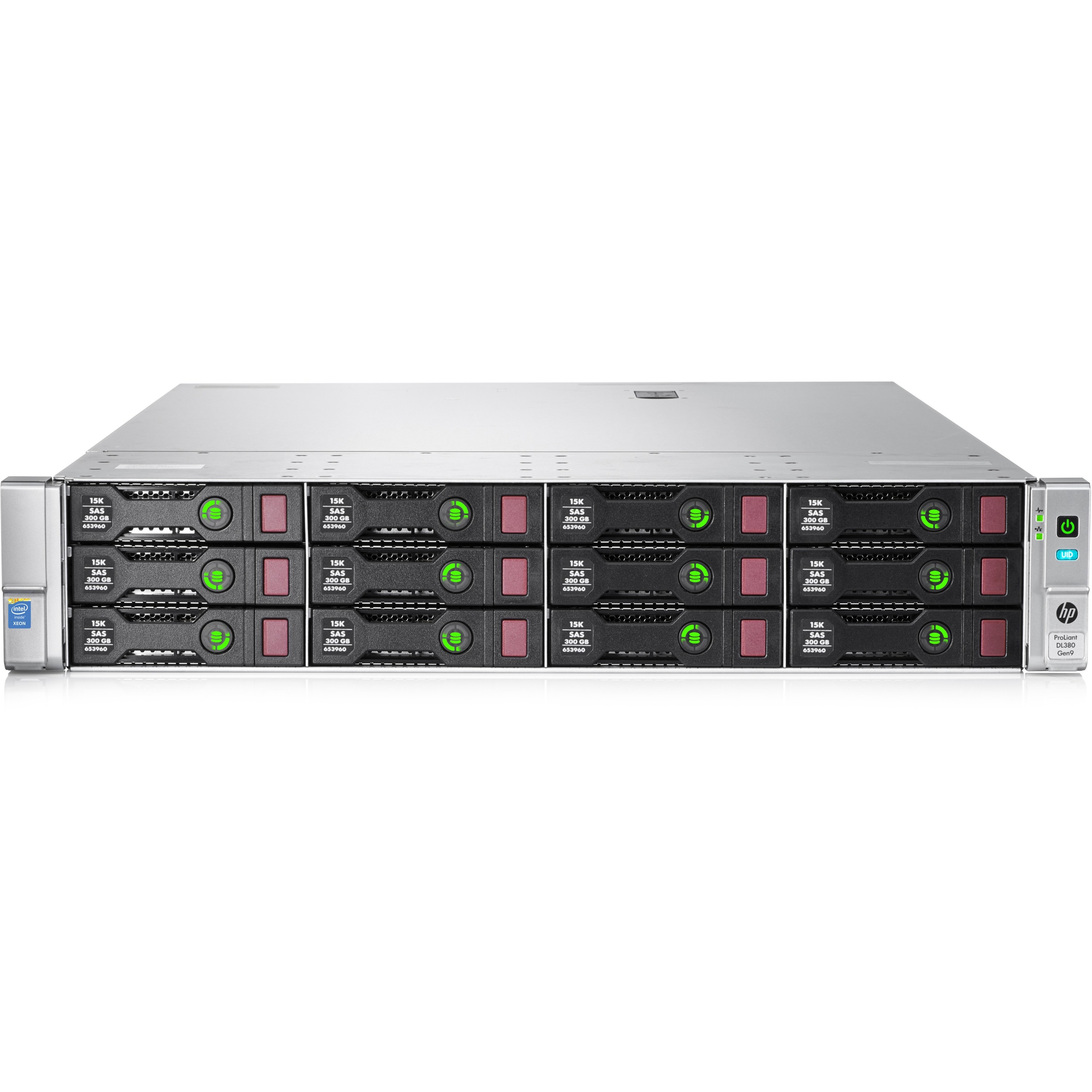 HPE ProLiant DL380 G9 2U Rack Server - 1 Xeon E5-2620 v3 2.40 GHz - 16 GB RAM