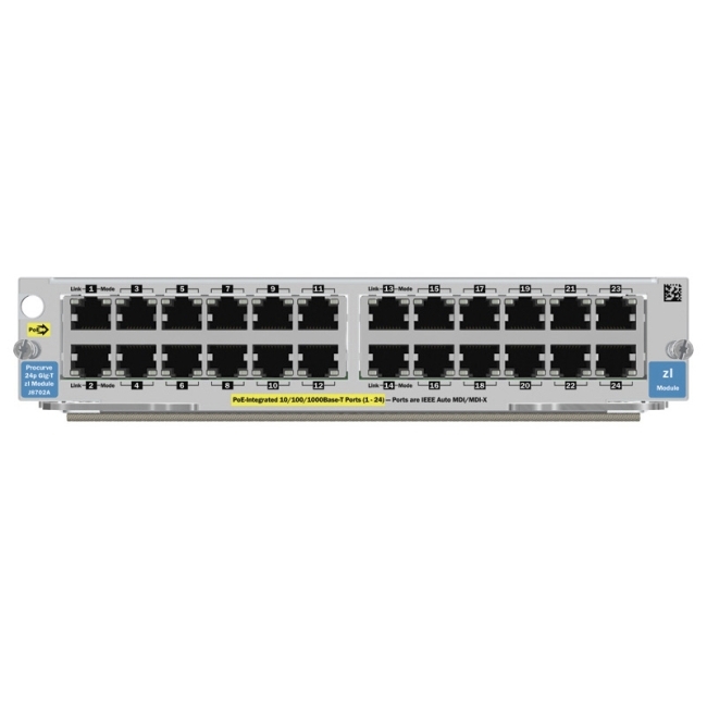 HP ProCurve 24-port 10/100/1000Base-T PoE Module