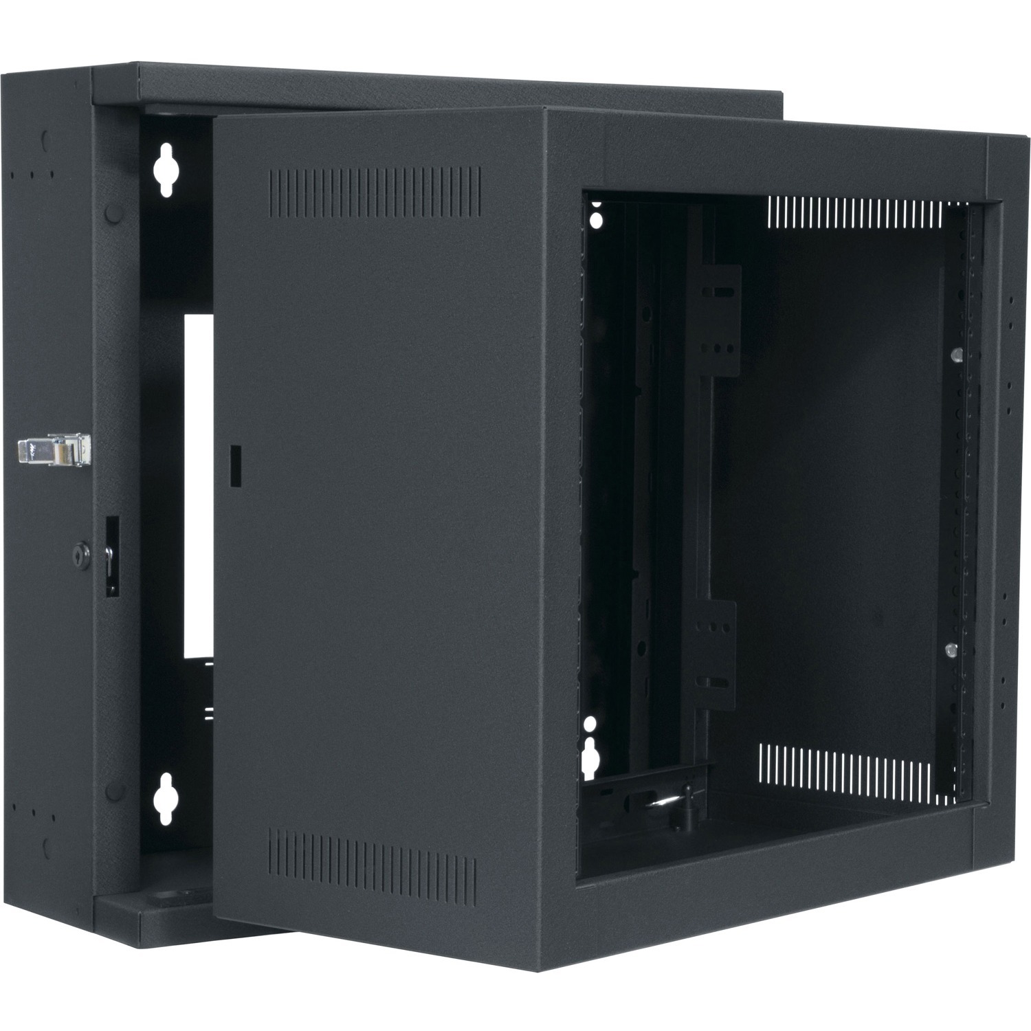Middle Atlantic EWR 12RU Pivoting Wall Mount Enclosure - No Front Door - 22in Depth Wall Mount Rack - TAA Compliant