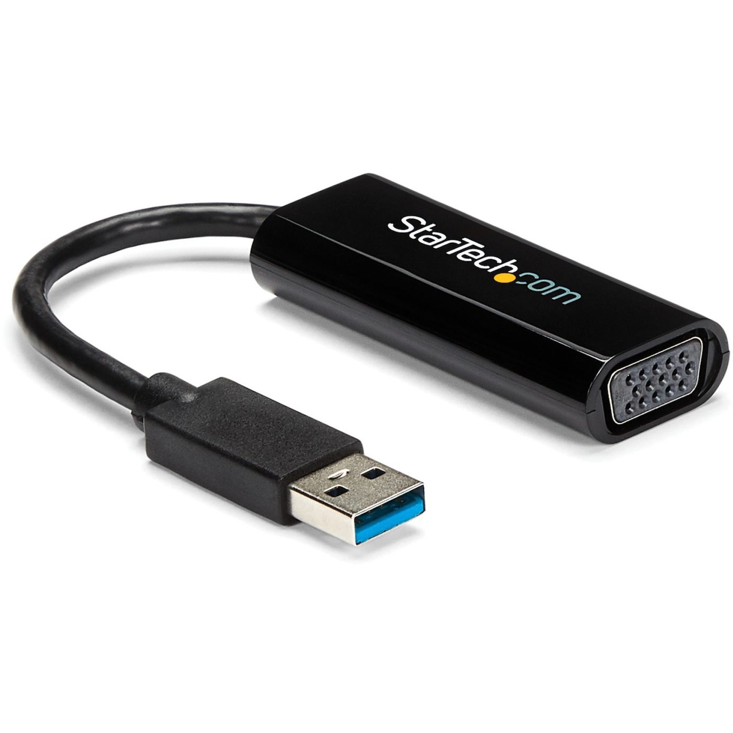 StarTech USB 3.0 to VGA Adapter, USB to VGA Monitor Converter for Windows, Slim (no support for macOS/ChromeOS/Linux) - TAA