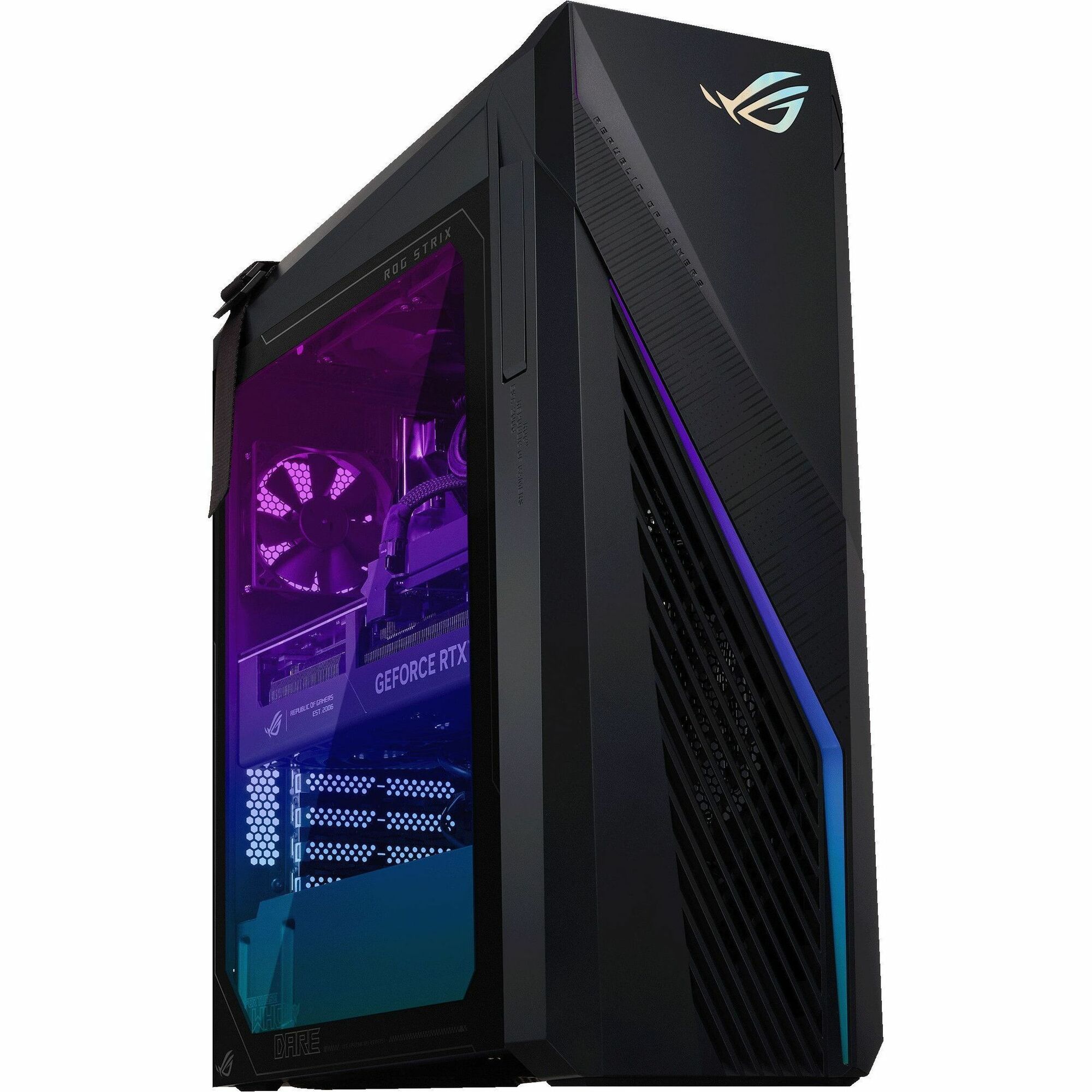 Asus ROG Strix G16CHR G16CHR-MS776S Gaming Desktop Computer - Intel Core i7 14th Gen i7-14700F - 32 GB - 1 TB SSD - Mid-tower - Gray