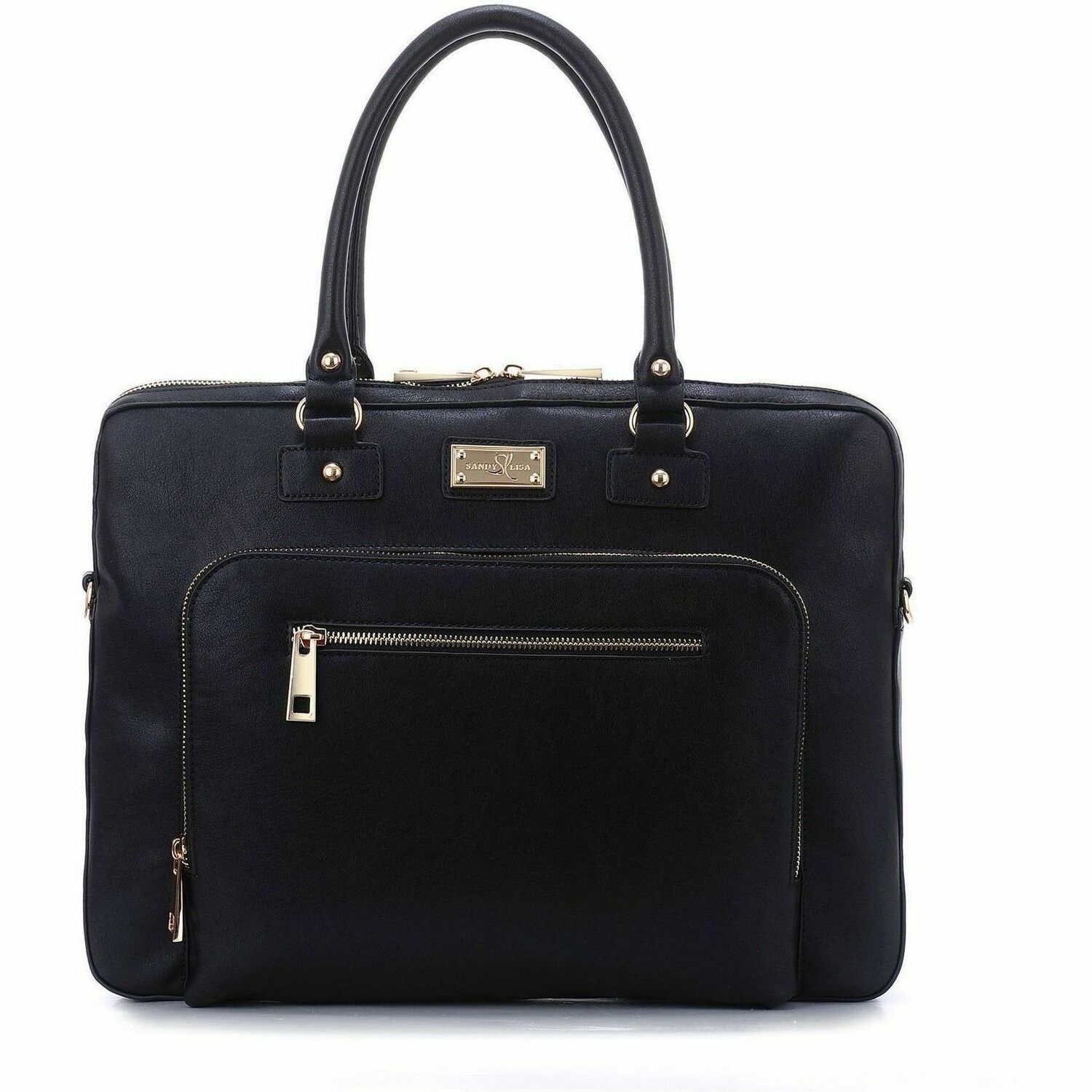 Sandy Lisa London Carrying Case for 10.1" to 15.6" Notebook, Tablet - Black