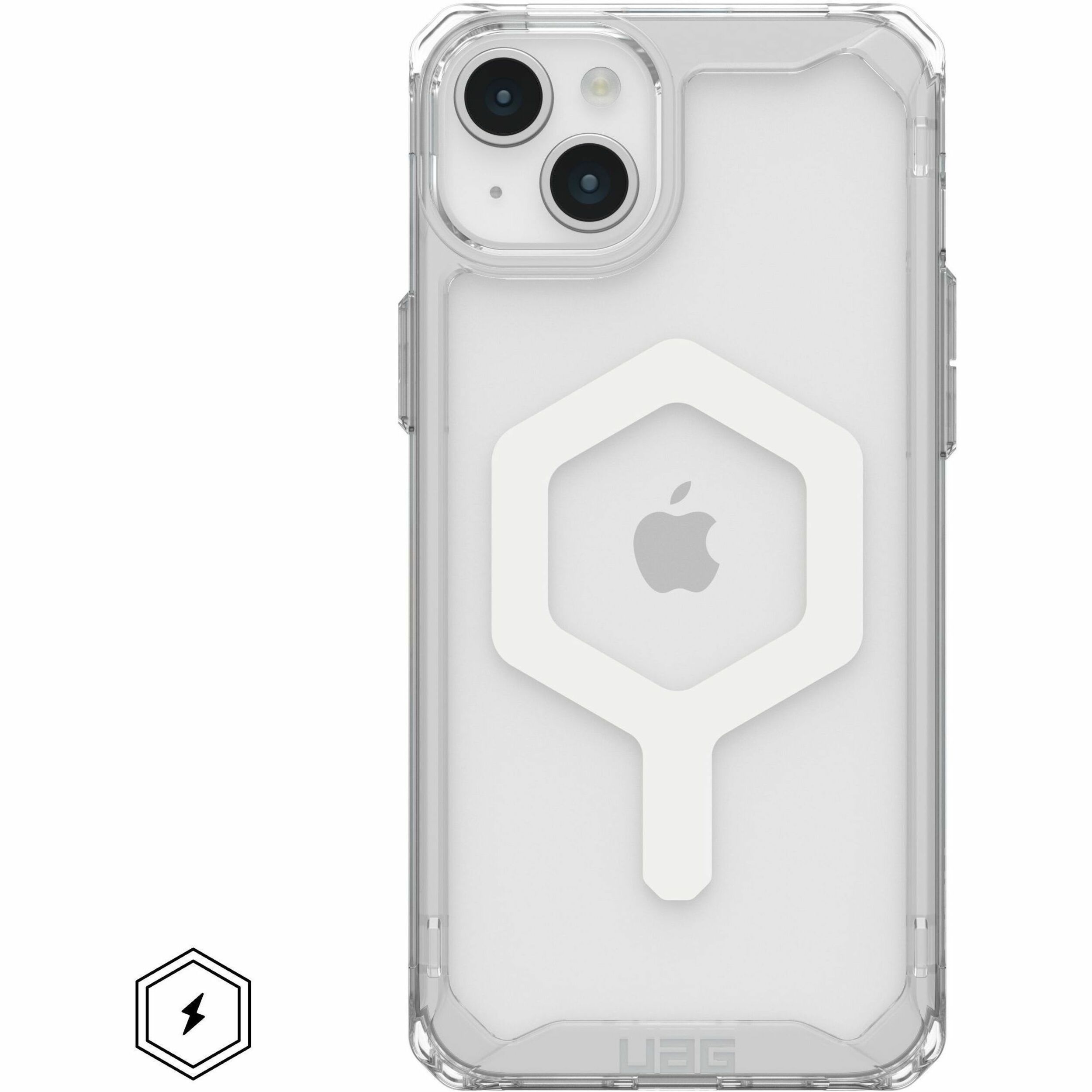 Urban Armor Gear Plyo iPhone 15 Plus Case - Ice/White
