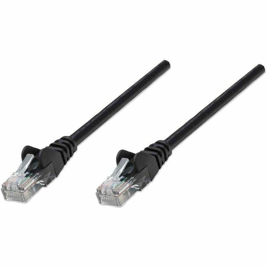 Intellinet Network Solutions Cat6 UTP Network Patch Cable, 100 ft (30 m), Black