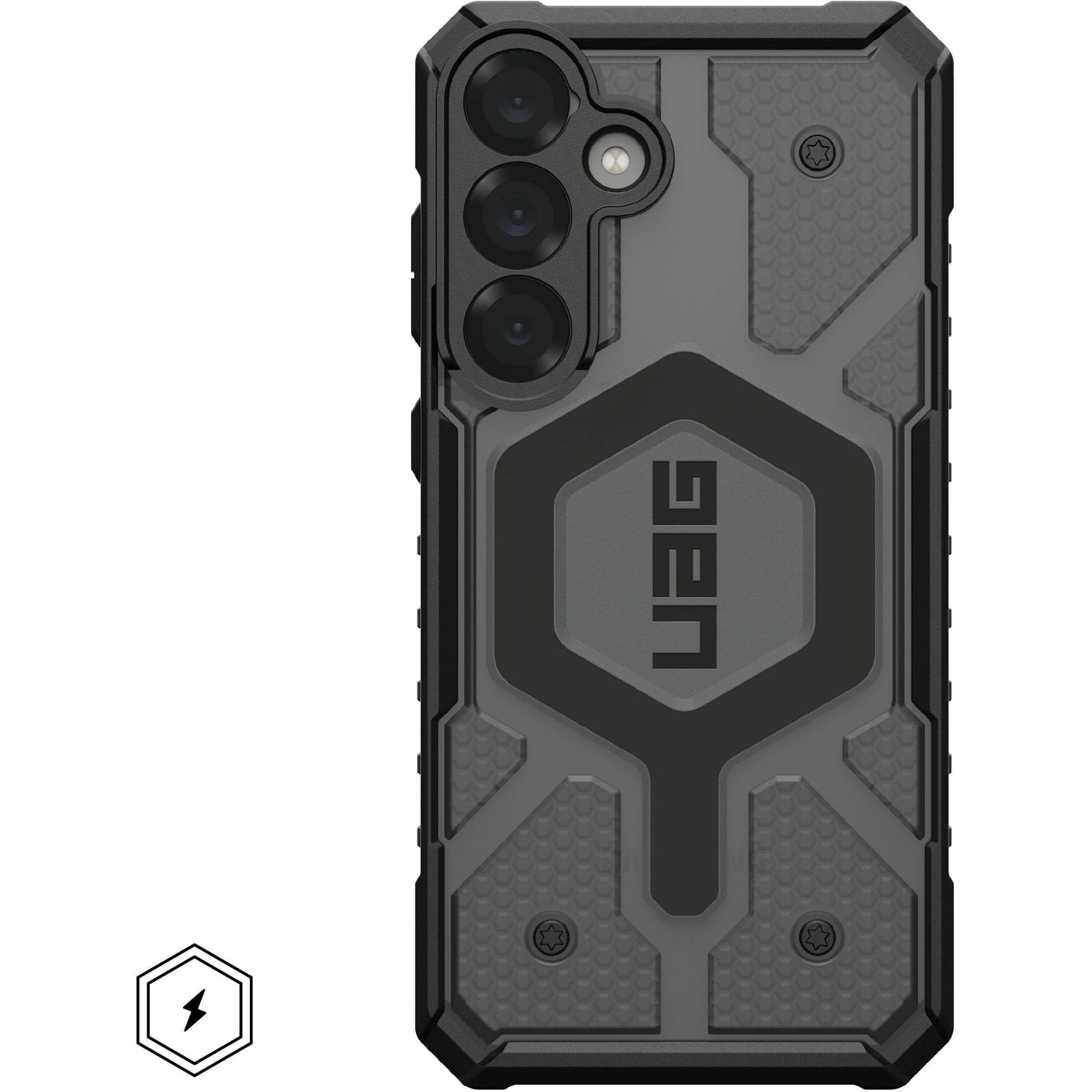 Urban Armor Gear Pathfinder Clear Galaxy S25 Plus Case - Ash
