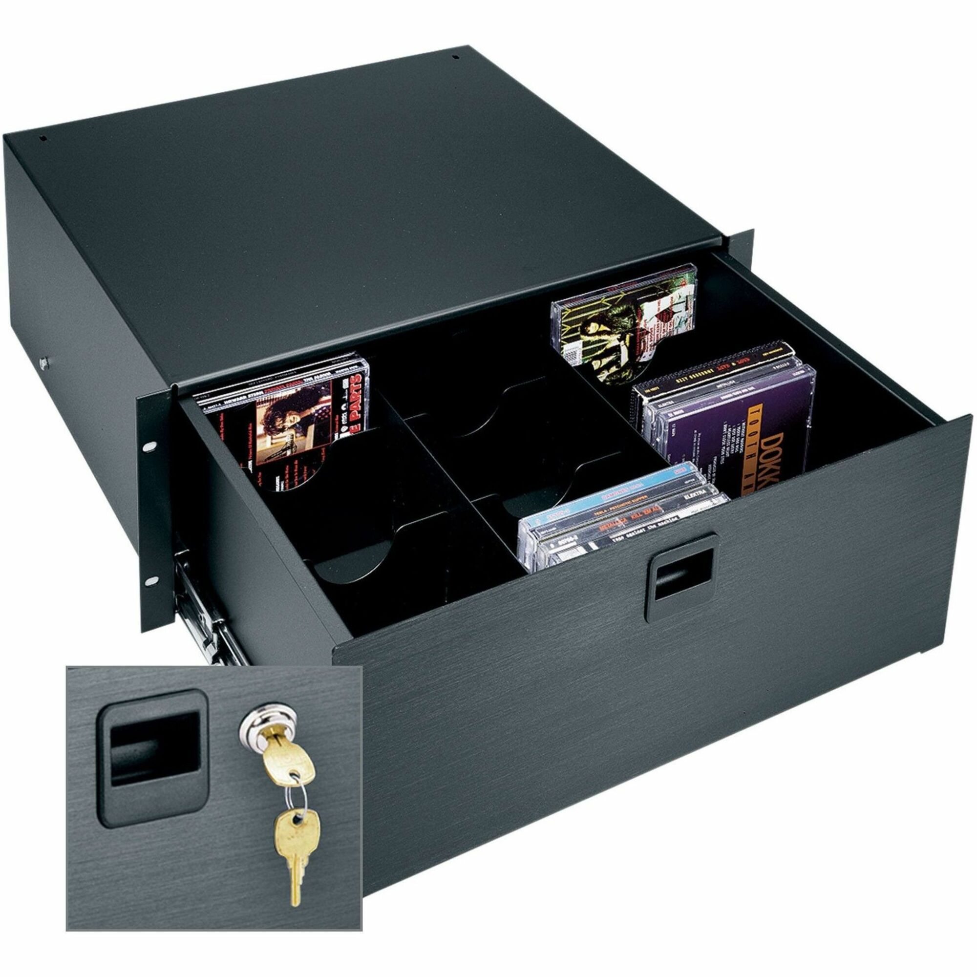 Middle Atlantic 4RU Rack Drawer - Locking Rack Drawer