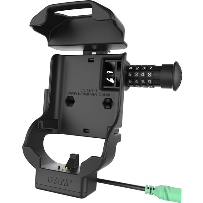 RAM Mounts Combo-Locking Form-Fit Powered Cradle for Zebra TC70, 72, 75 & 77
