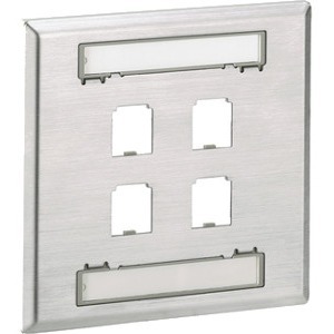 PanNet Mini-Com CFPL4S-2GY Faceplate
