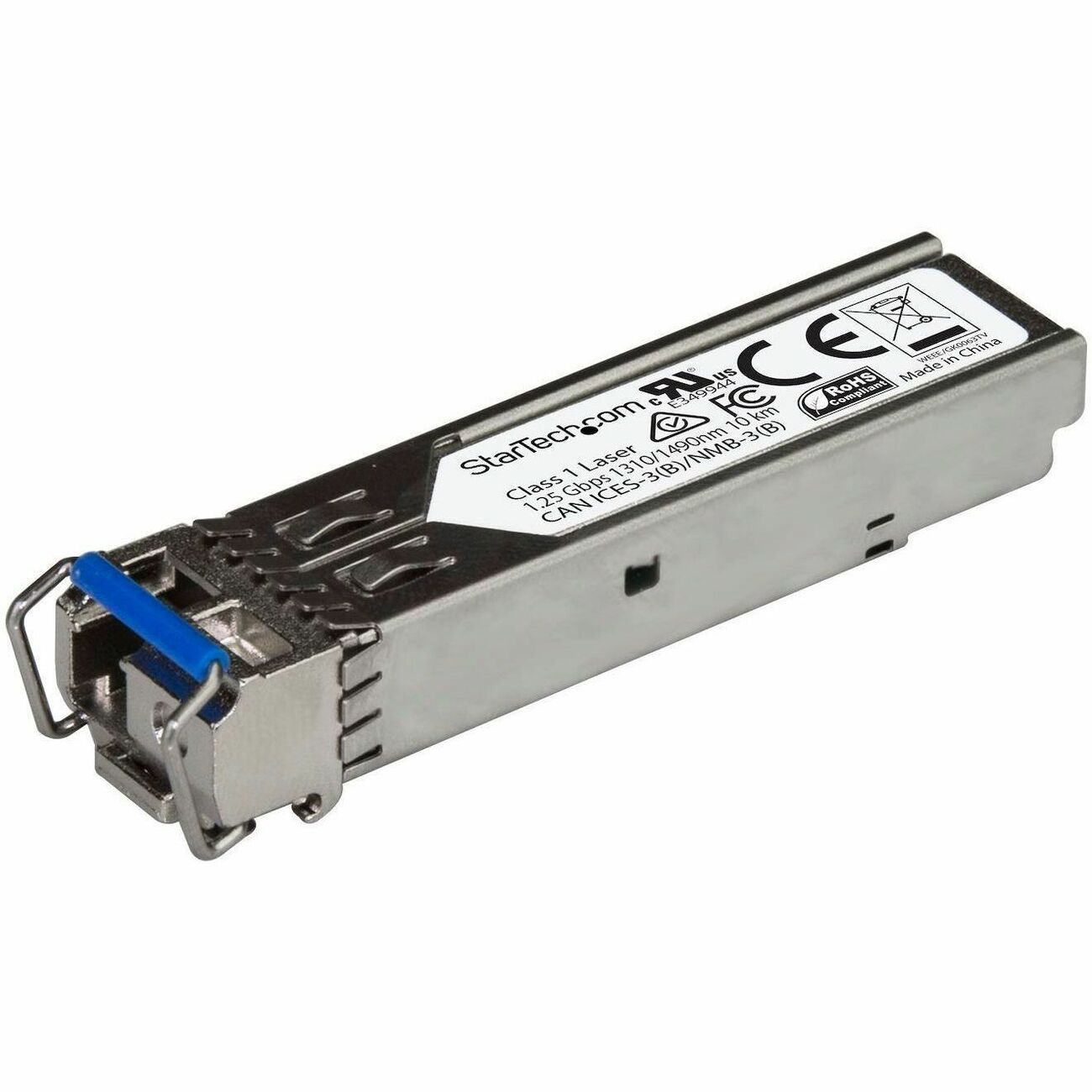 StarTech.com Juniper SFP-GE10KT14R13 Compatible SFP Module - 1000BASE-BX-D - 1 GbE Gigabit Ethernet BiDi Fiber (SMF)