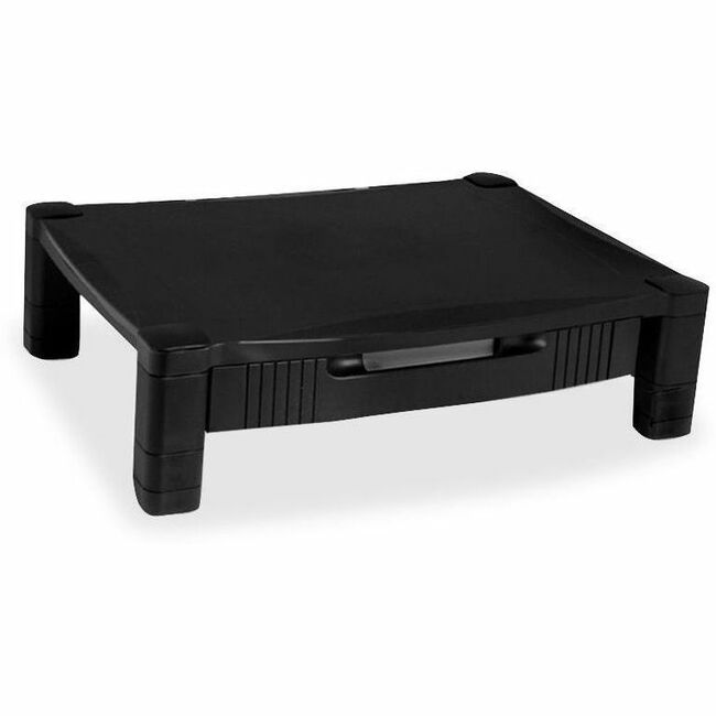 Kantek Height-Adjustable Monitor Stand with Organizing Drawer