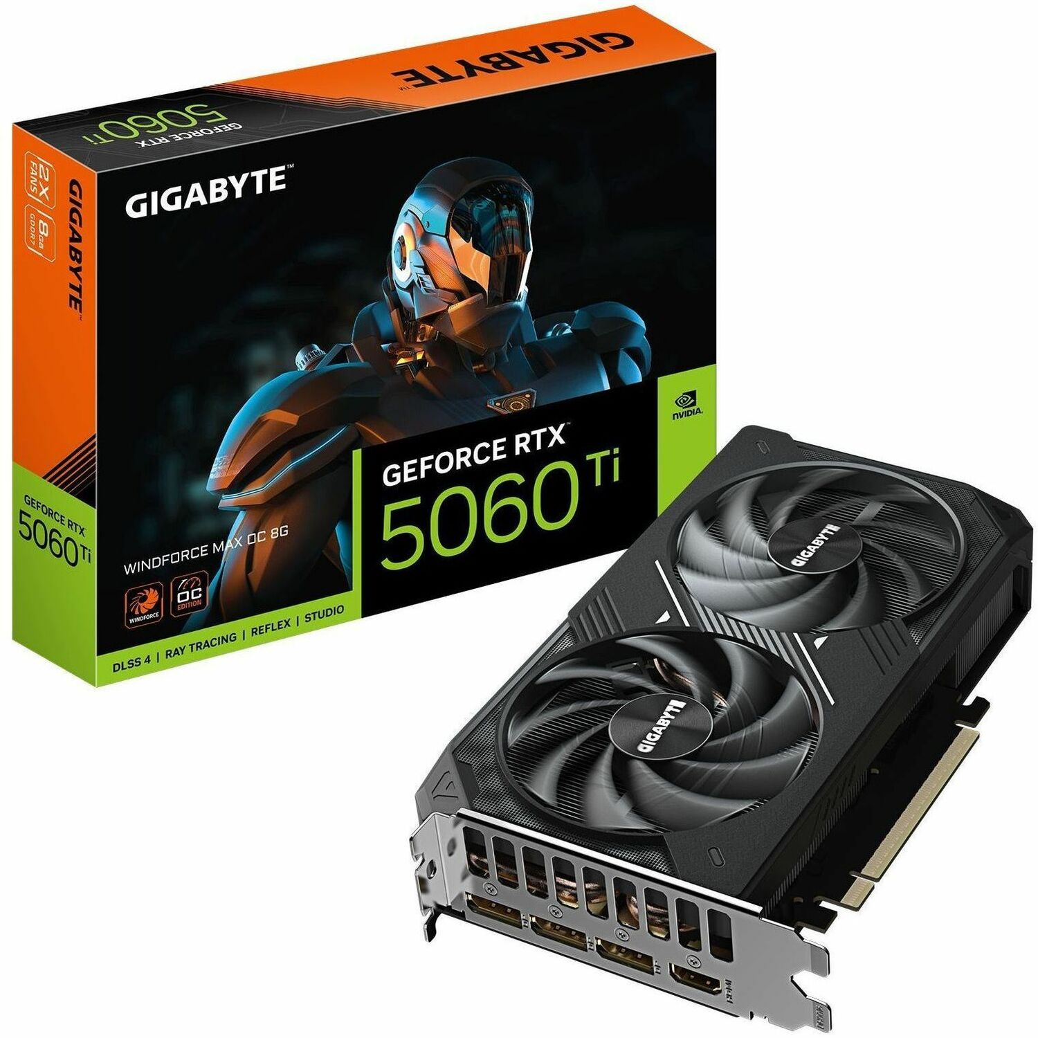 GIGABYTE NVIDIA GeForce RTX 5060 Ti Graphic Card - 8 GB GDDR7