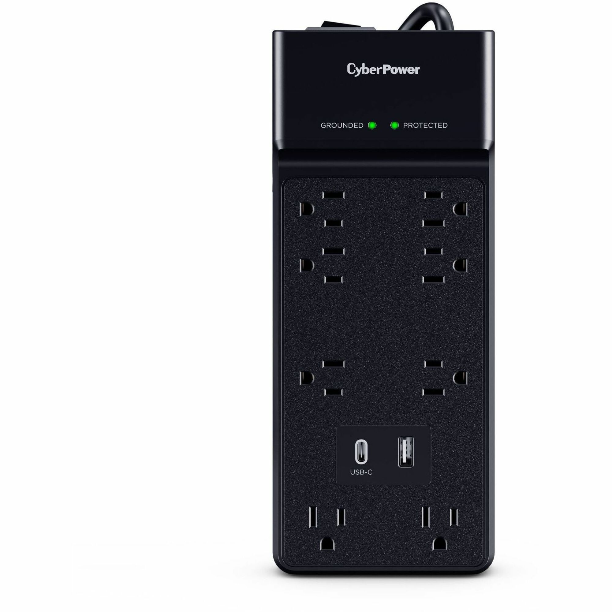 CyberPower CSP806UC18 Home and Office 8 - Outlet Surge Protector with 2400 J Surge Suppression