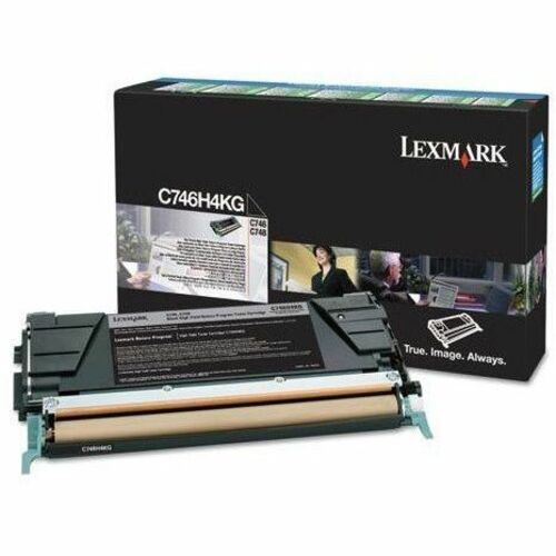 Lexmark High Yield Laser Toner Cartridge - Black - 1 Each
