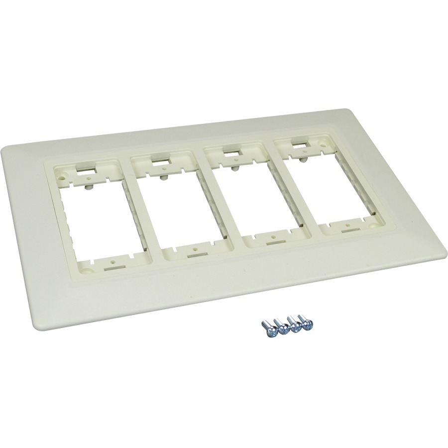 Wiremold WSA07-4AWH Mounting Bracket for Gang Box - White