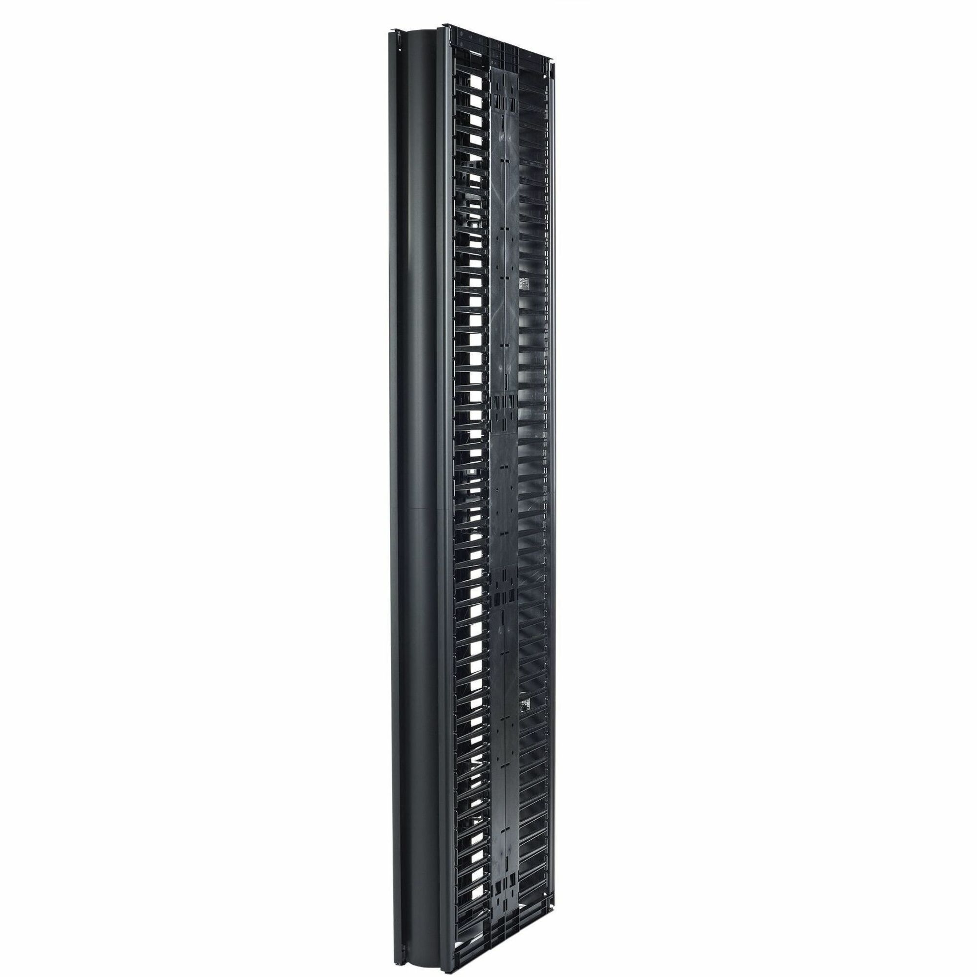 APC Valueline, Vertical Cable Manager for 2 & 4 Post Racks, 84"H X 6"W, Double-Sided with Doors