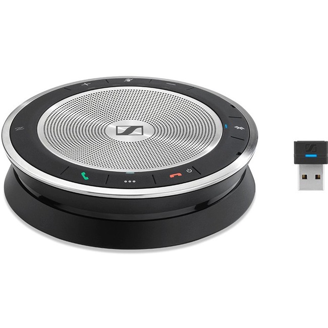 Sennheiser SP 30 + Portable Bluetooth Speaker System - Black, Silver
