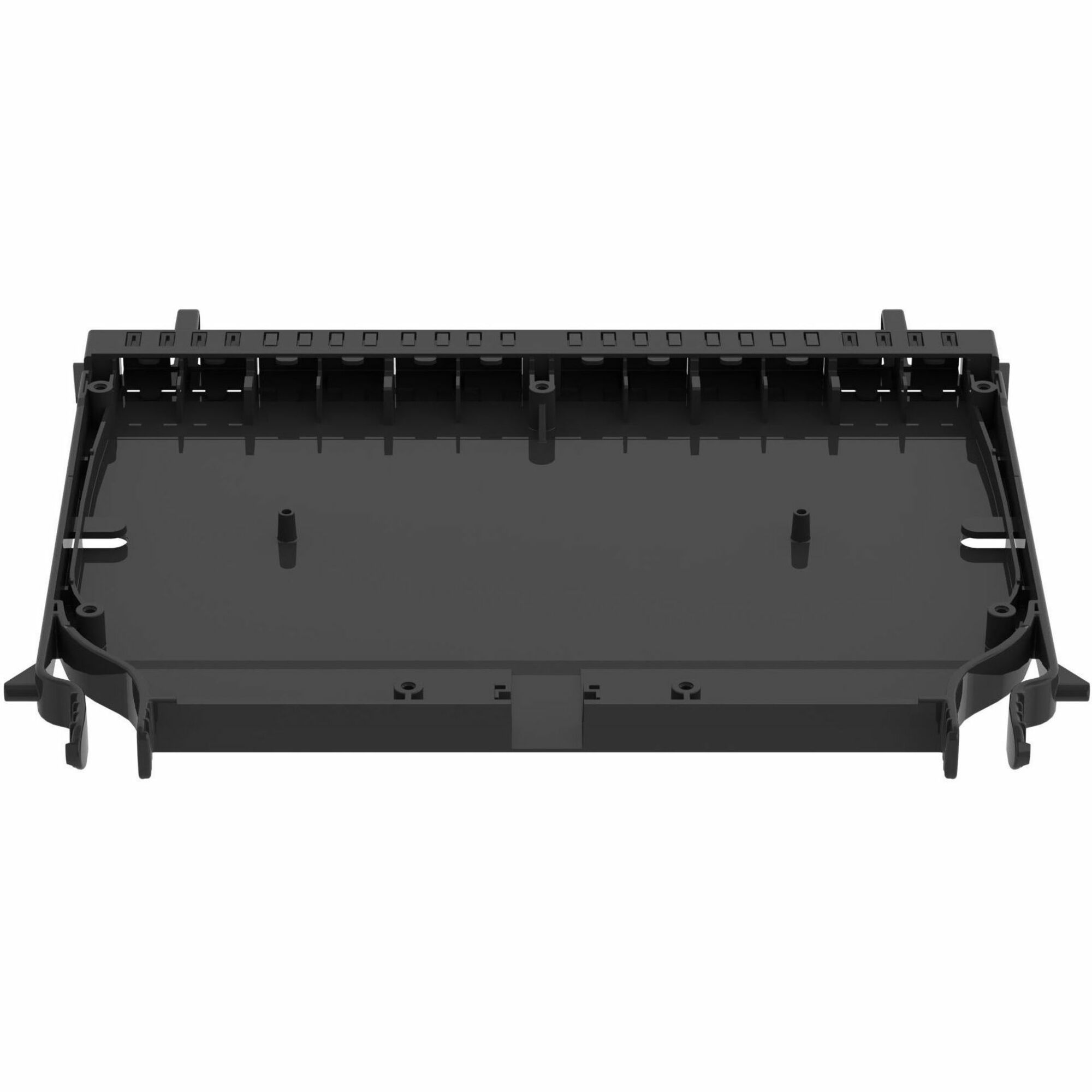 Panduit HD Flex 12-Port Blanking Panel, Black