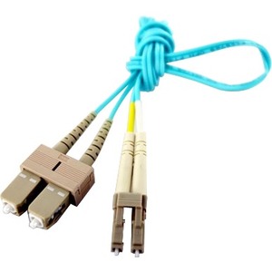 Axiom LC/SC BENDnFLEX Platinum MMD OM4 50/125 Plenum Bend Insensitive Fiber 5m