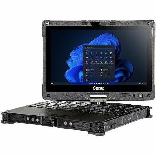 Getac V110 V110 G7 11.6" Touchscreen Rugged Convertible Notebook - Full HD - Intel Core i5 12th Gen i5-1235U - 8 GB - 256 GB SSD - Black