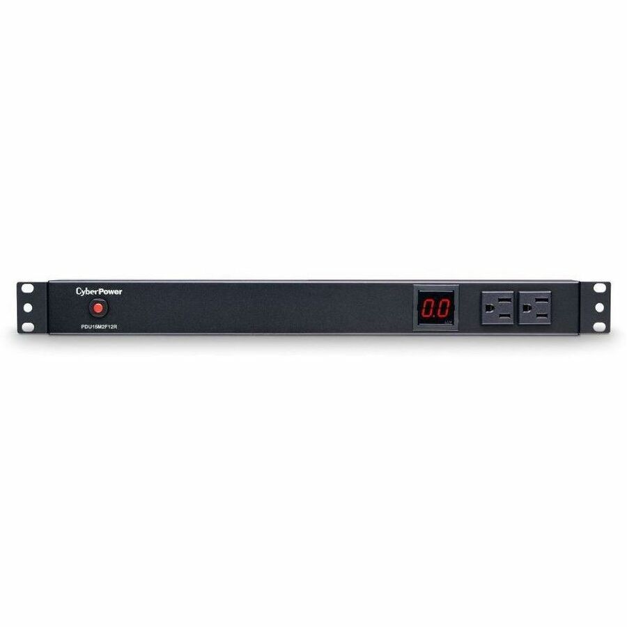 CyberPower PDU15M2F12R 100 - 125 VAC 15A Metered PDU