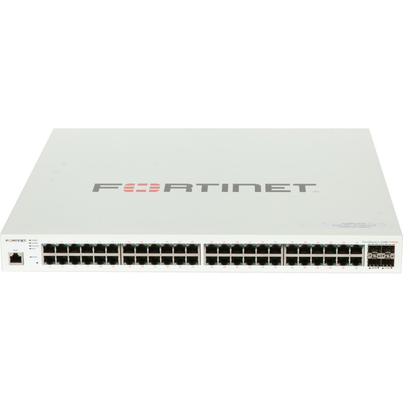 Fortinet FortiSwitch FS-248E-FPoE Ethernet Switch
