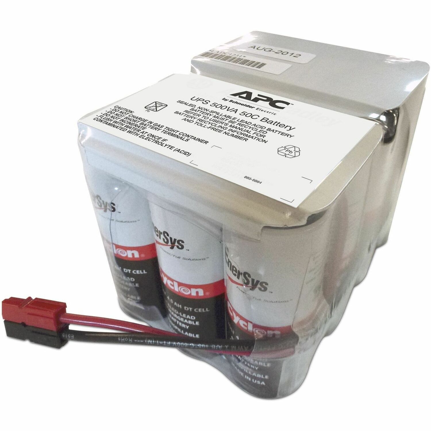 APC Replacement Battery Cartridge # 136 with 2 Year Warranty