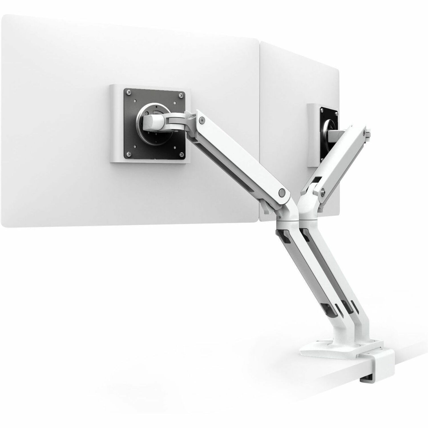 Ergotron Mounting Arm for Monitor, LCD Display, Display - White - Landscape/Portrait