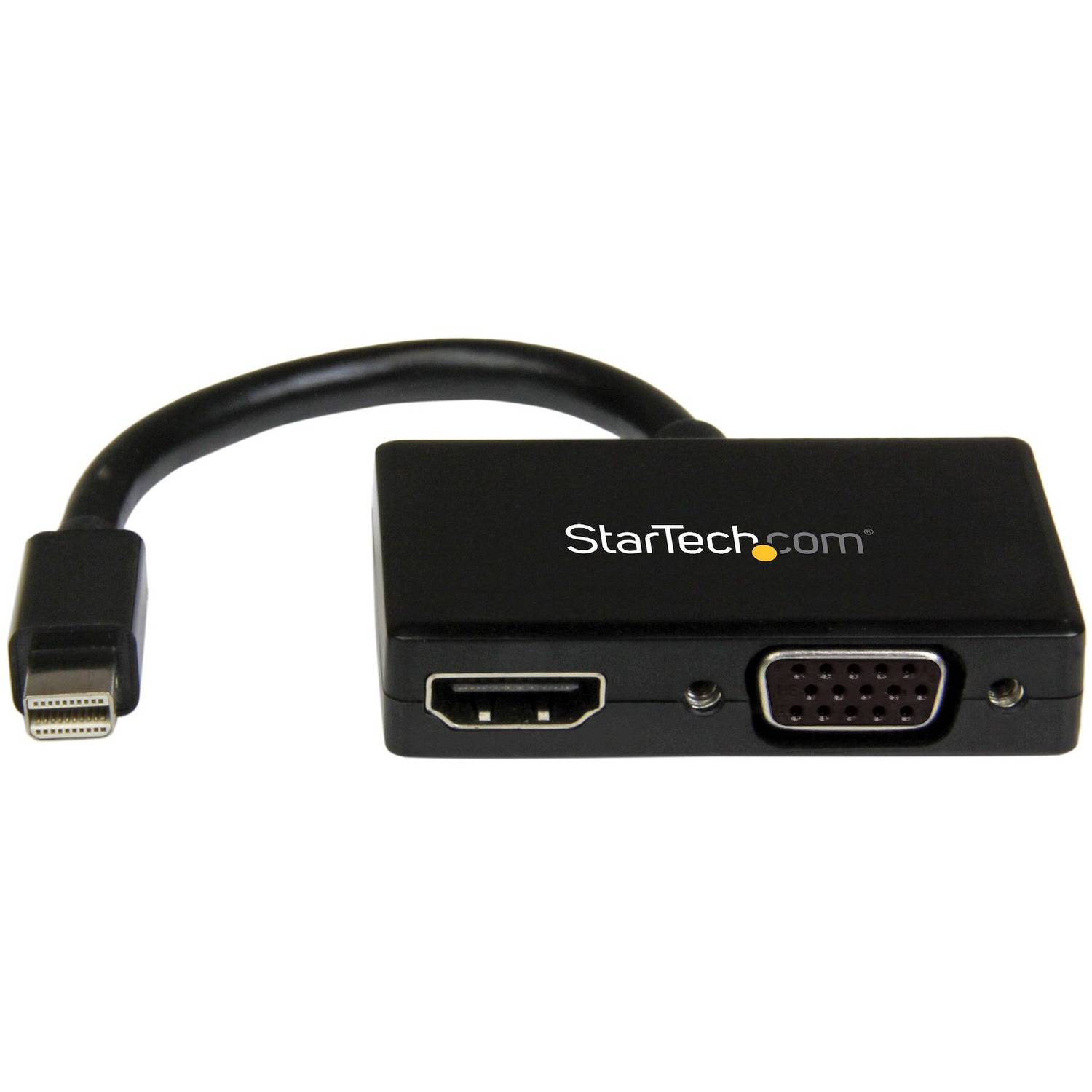 StarTech Travel A/V Adapter: 2-in-1 Mini DisplayPort to HDMI or VGA Converter