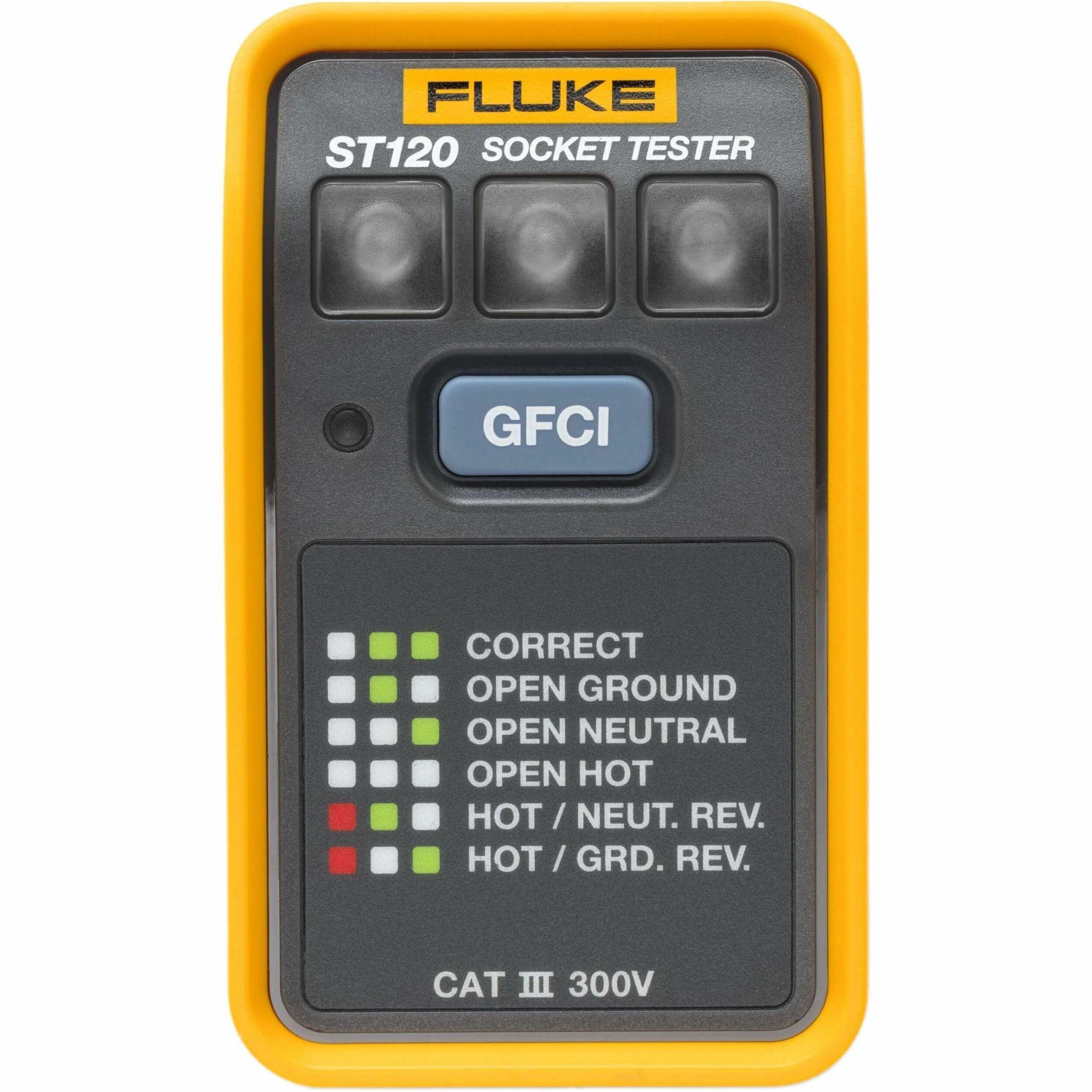 Fluke ST120 GFCI Socket Tester