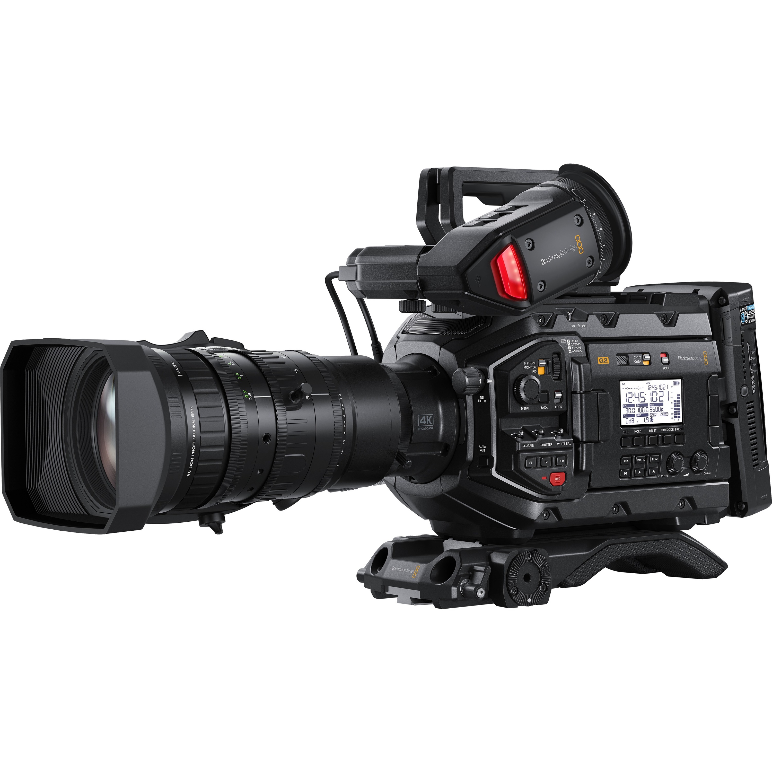 Blackmagic Design URSA Broadcast G2 3D Digital Camcorder - 4" LCD Touchscreen - 2/3" - 4K, Full HD