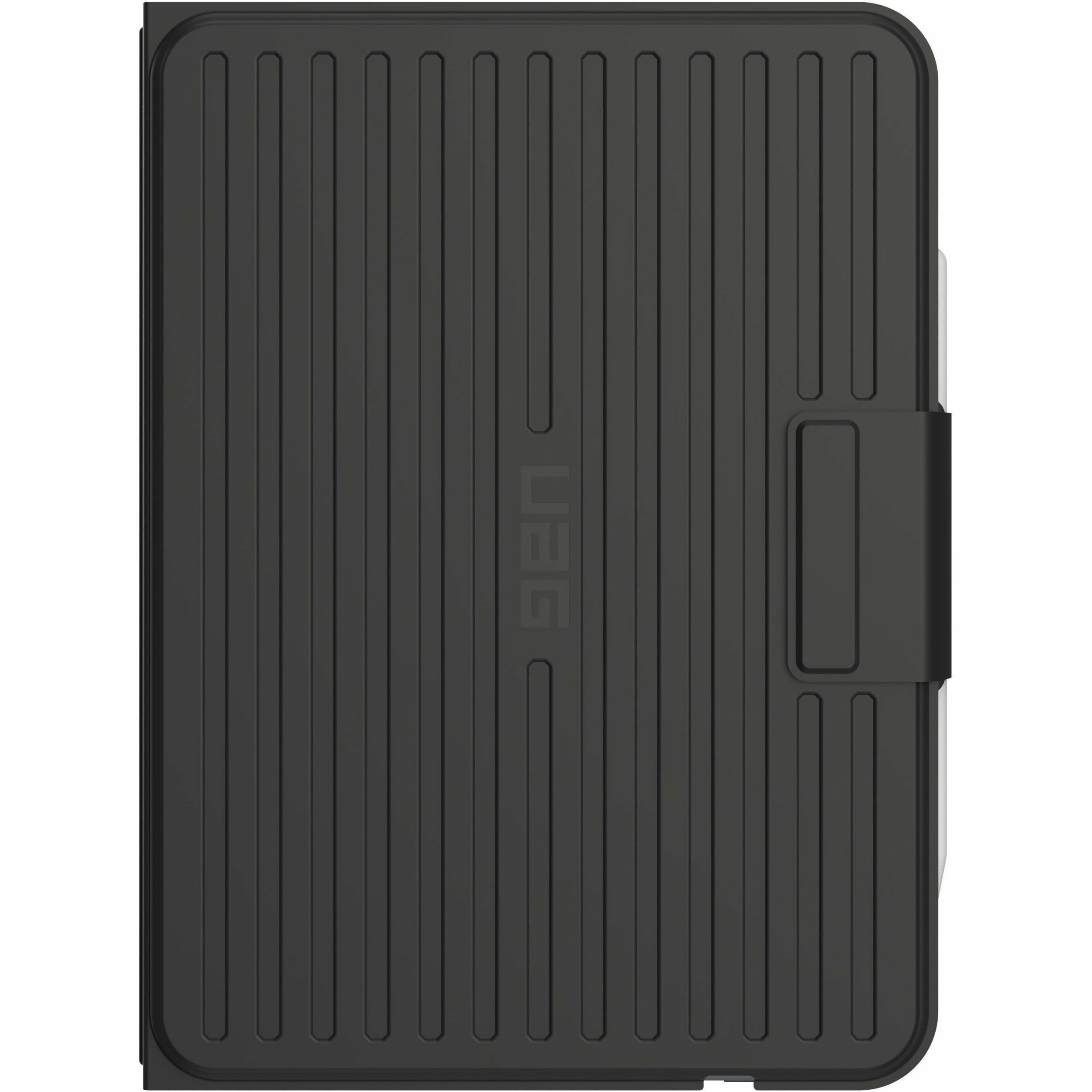 Urban Armor Gear Rugged Keyboard/Cover Case for 10.9" Apple iPad (10th Generation) Tablet - Black