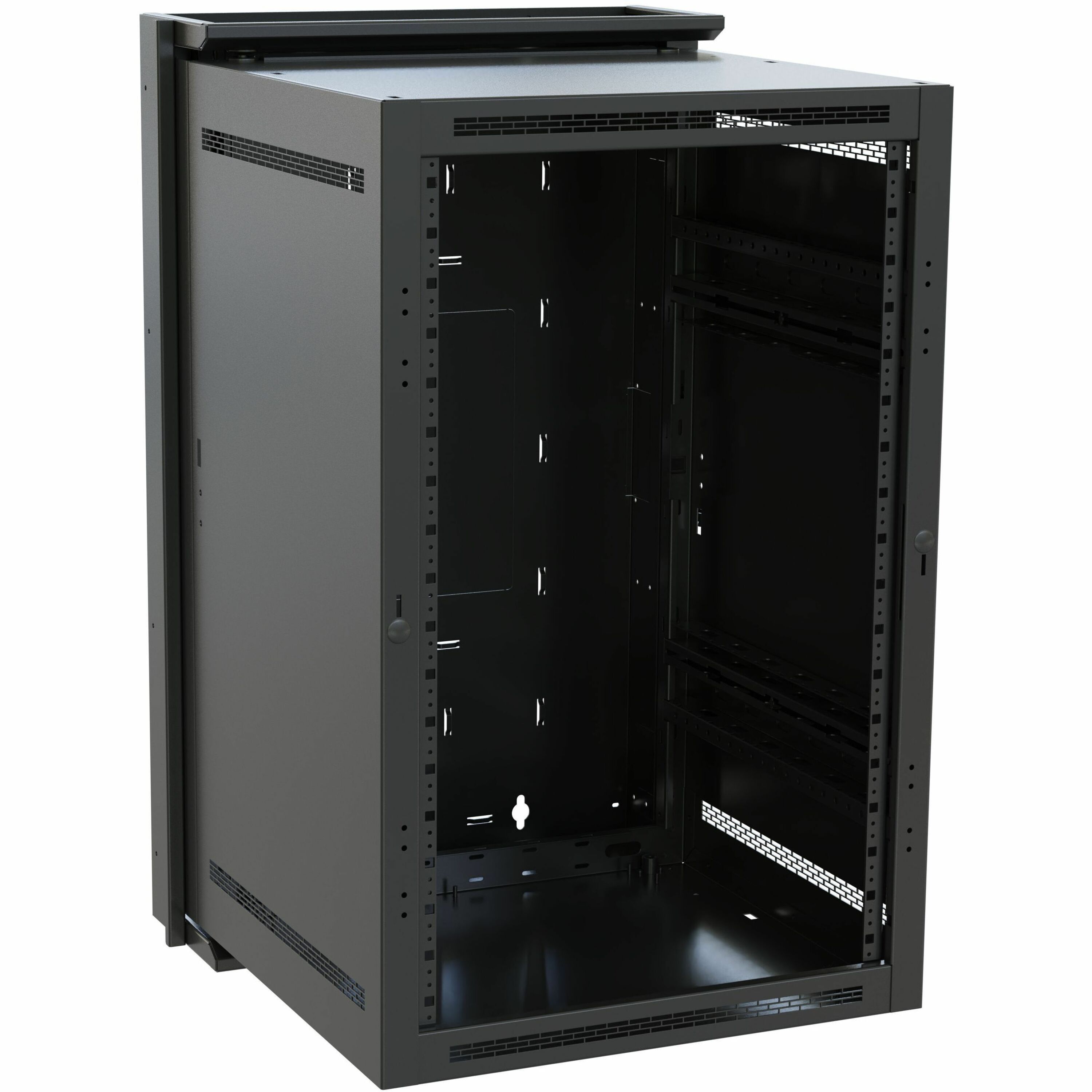 Middle Atlantic DWR 18RU Pivoting Wall Mount Rack - 32in Depth Wall Mount Cabinet - TAA Compliant
