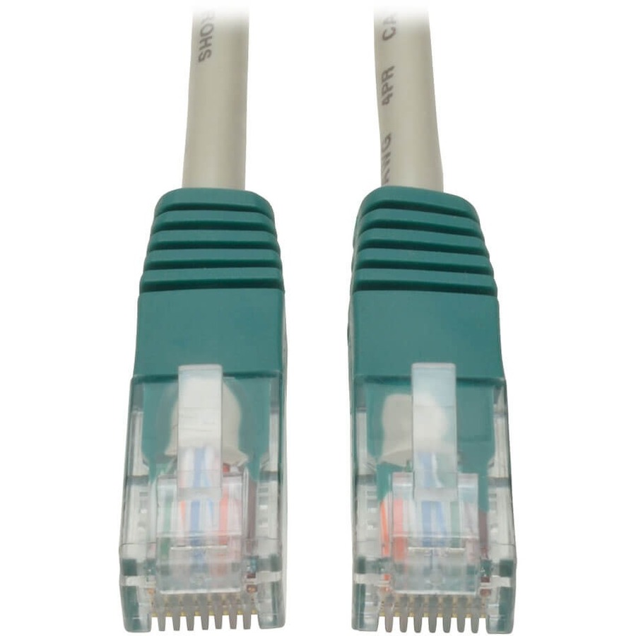 Eaton Tripp Lite Series Cat5e 350 MHz Crossover Molded (UTP) Ethernet Cable (RJ45 M/M), PoE - Gray, 7 ft. (2.13 m)