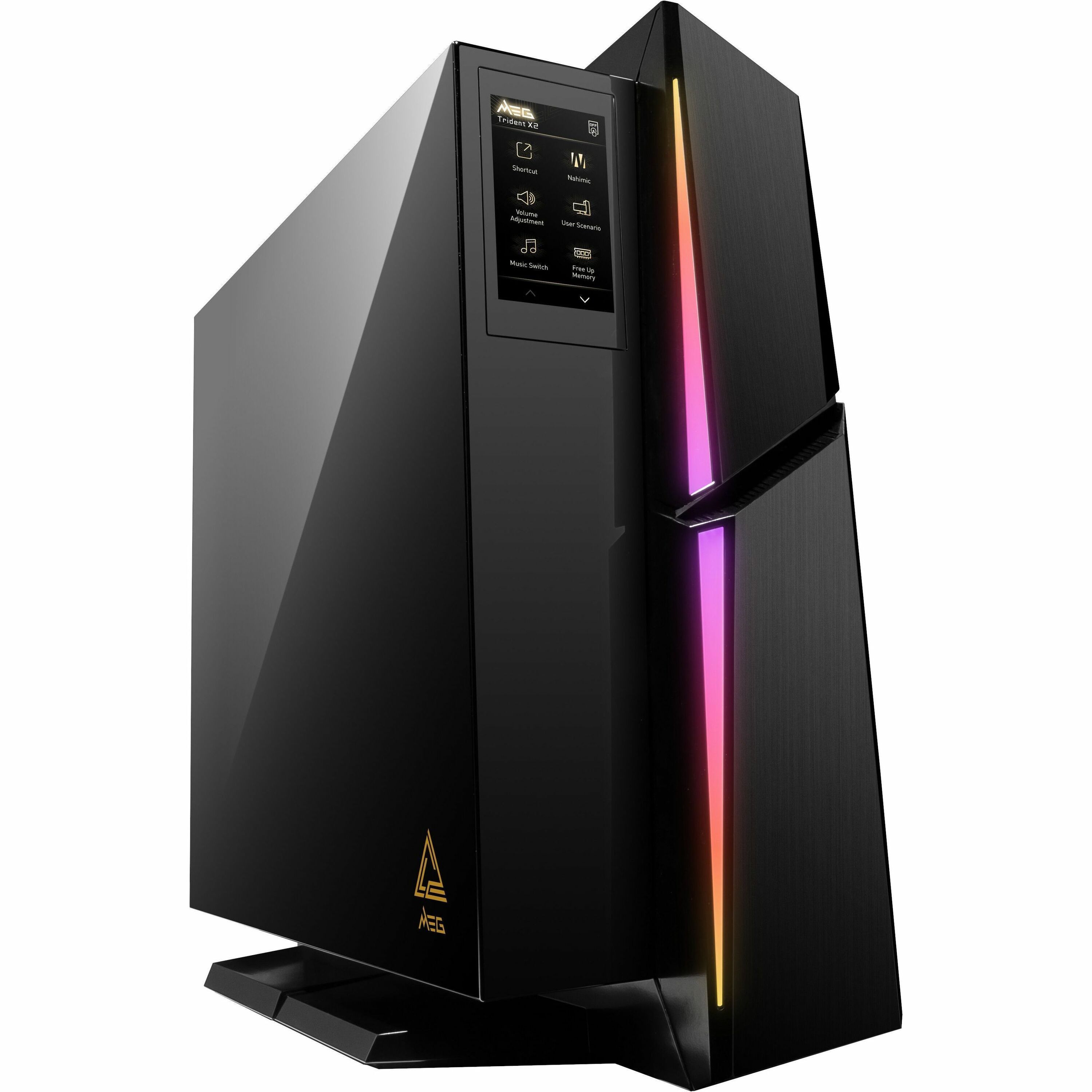 MSI MEG Trident X2 13NUF-074US Gaming Desktop Intel Core i7-13700KF RTX 4070 Ti 32GB RAM 1TB SSD 1TB HDD Win 11 Home Advance 1 Yr Warranty
