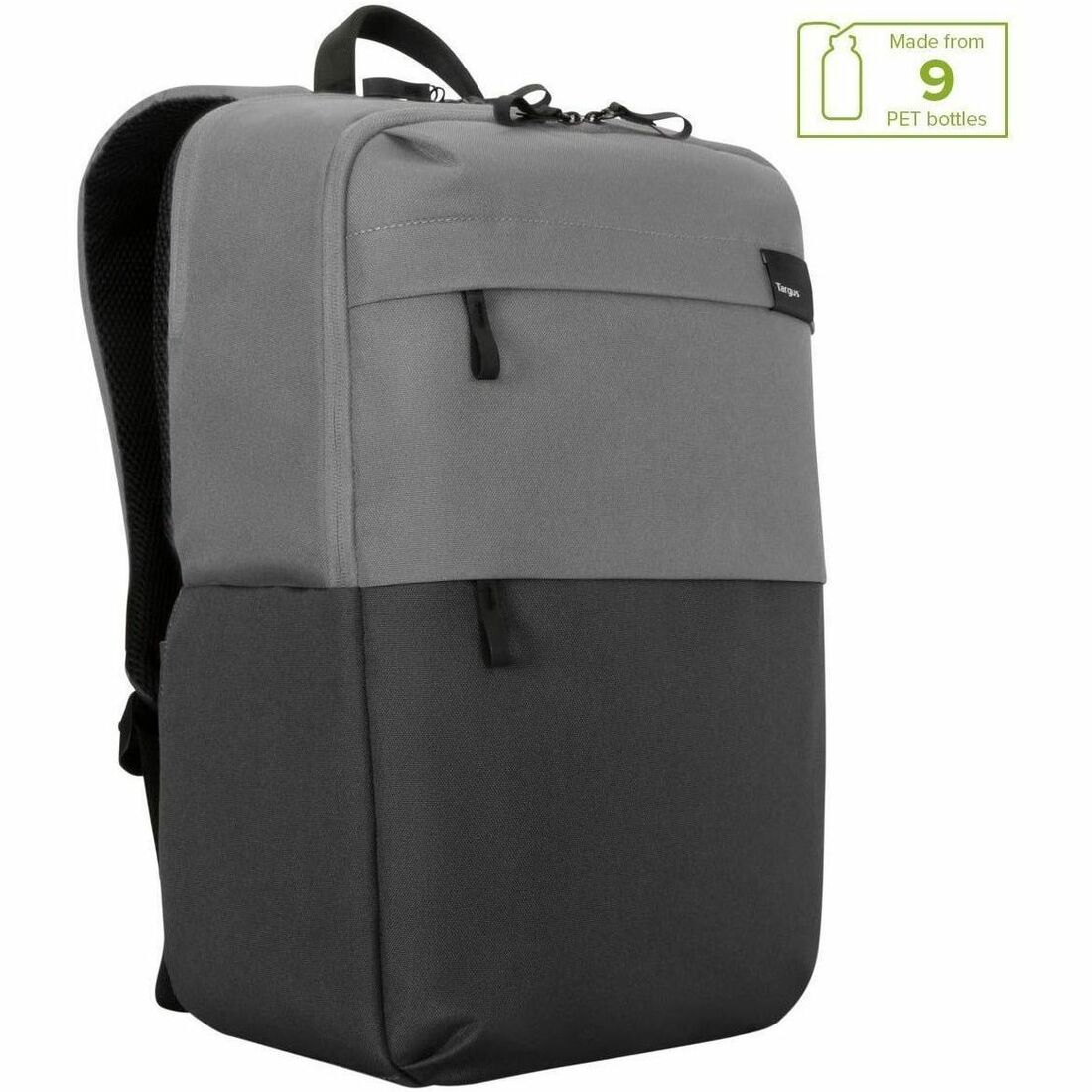 Targus Sagano EcoSmart TBB634GL Carrying Case (Backpack) for 15.6" to 16" Notebook - Gray, Black