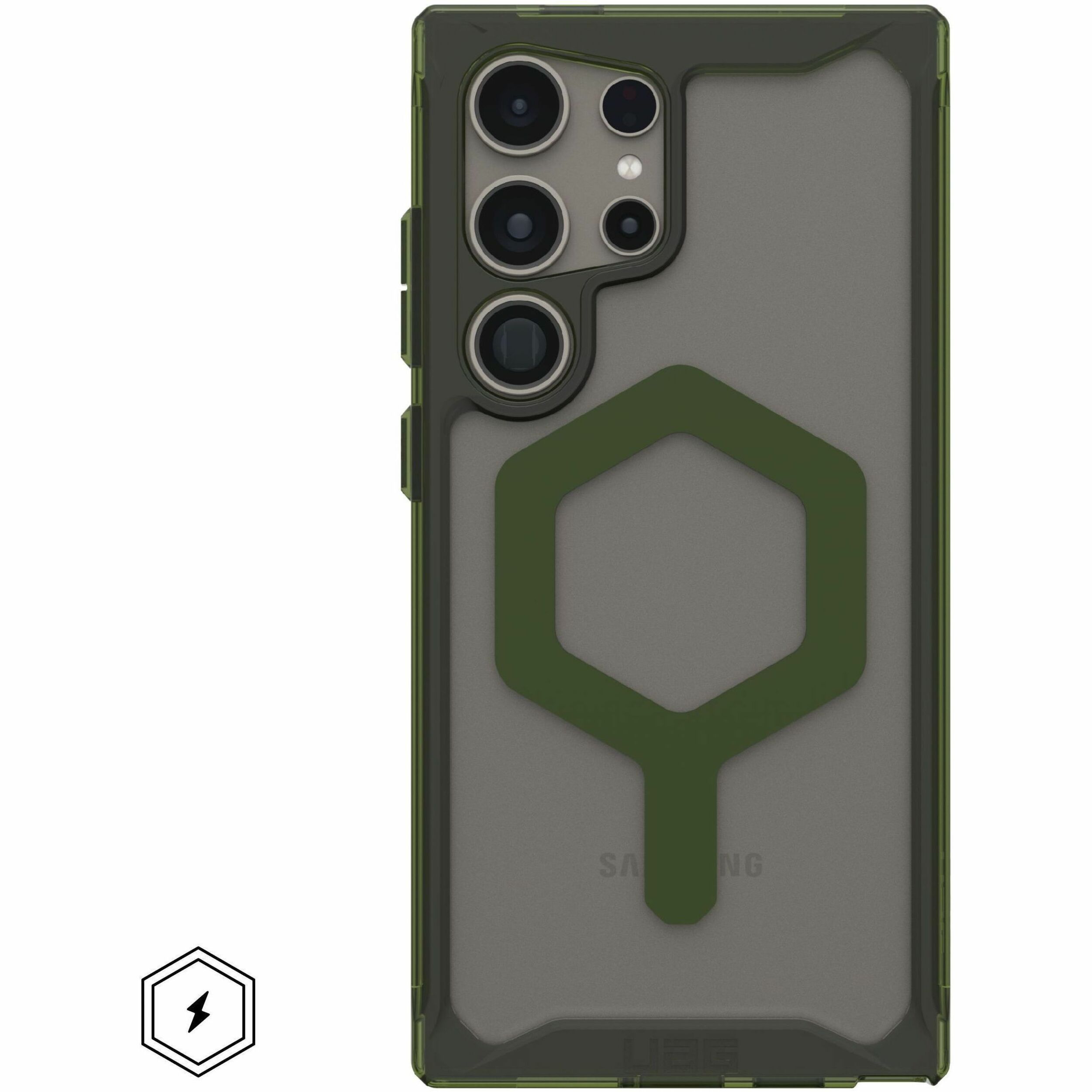 UAG Plyo Pro Series Galaxy S24 Ultra Case - Ice/Olive