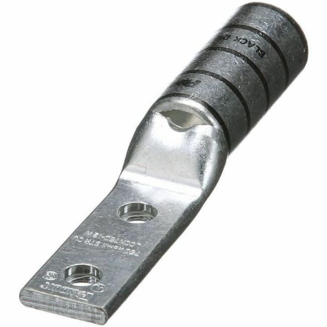 Panduit Pan-Lug Copper 2 Hole Straight Tongue Compression Lug