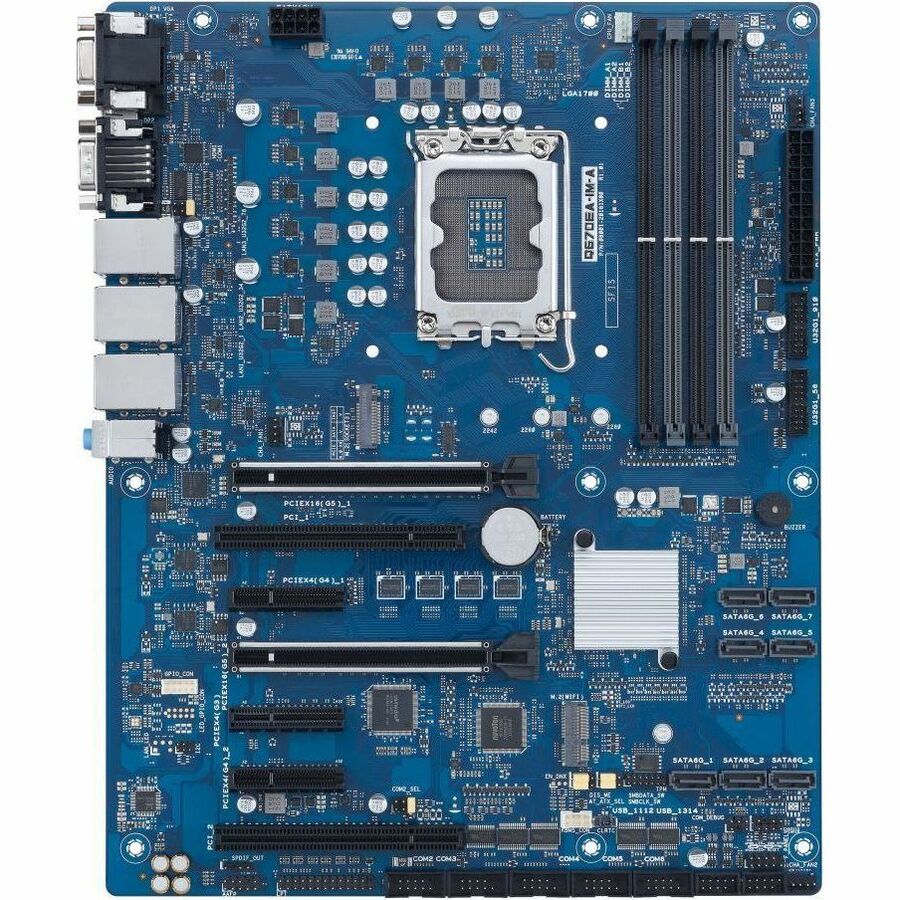 Asus Q670EA-IM-A Industrial Motherboard - Intel Q670E Chipset - Socket LGA-1700 - ATX